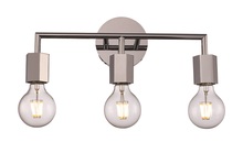  22233 PC - Placerville Bulb-Style Industrial 3-Light Vanity Light